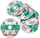Connex Set 5X Disque à tronçonner pierre 115mm - COX938015