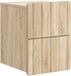vidaXL Muurbevestigde Nachttafel Sonoma Eiken 33 x 34,5 x 43 cm