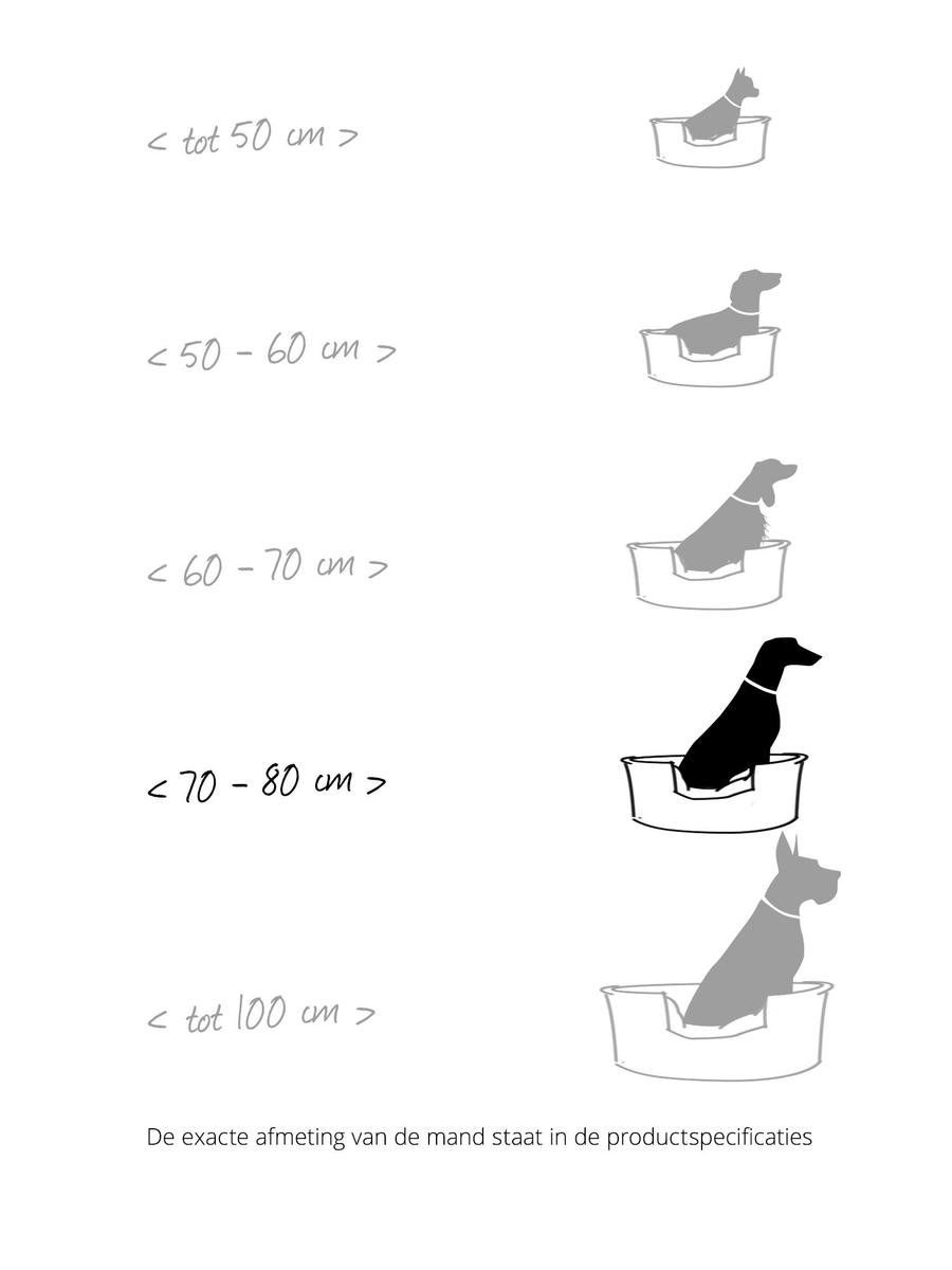 Beeztees Nano ligkussen bench - Blauw