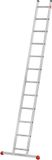 Hailo aluminium enkele ladder S60 ProfiStep UNO, 12 sporten