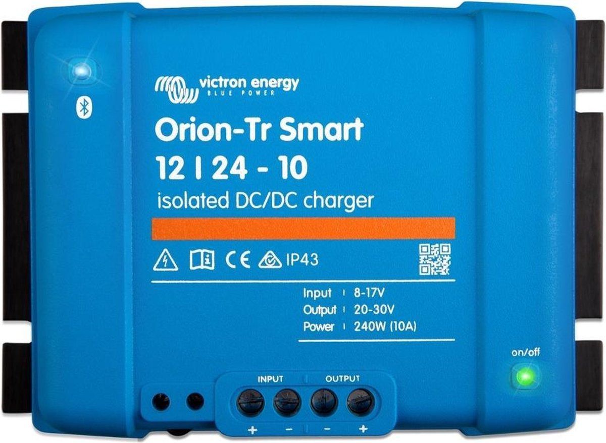 Victron Victron Orion-Tr Smart 12/24-10A (240W) geÃ¯soleerd