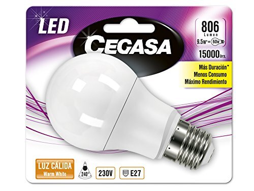 cegasa LED-lampen, warm licht, 2700 K