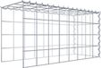 Gabiona Deutschland Anbaugabione Typ 4 80 cm x 40 cm x 30 cm (L x H x T), Maschenweite 10 cm x 10 cm, Spirale