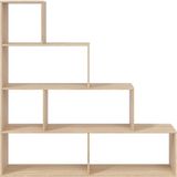 CaliCosy Trap met 6 lichte eiken dozen 145x145x29cm