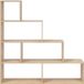 CaliCosy Trap met 6 lichte eiken dozen 145x145x29cm
