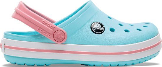 Crocs Crocband Slides Junior Blauw/Roze/Wit Maat 28/29
