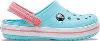 Crocs Crocband Slides Junior Bleu/Rose/Blanc Taille 28/29