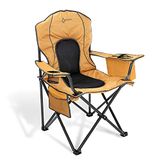 ARROWHEAD OUTDOOR Heavy-Duty draagbare opvouwbare tafelbekerhouders Compacte draagtas Stalen frame Hoogwaardige 600D canvas USA-gebaseerde ondersteuning