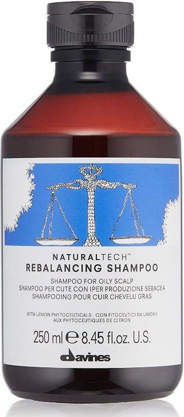 Davines NaturalTech™ Rebalancing Shampoo 250 ml - Unisex - Alle haartypes