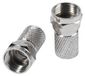 VIVanco F-Stecker, 8,0 mm