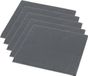Excellent Houseware Set van 5x stuks leisteen serveerplanken 30 x 30 cm
