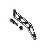Chassis LOSI Chassis Brace, achterzijde, zwart, aluminium: MTXL