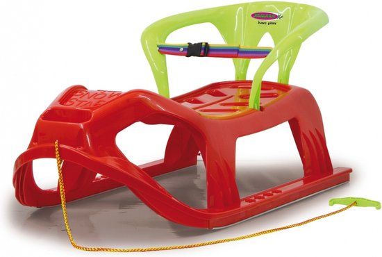 Jamara Snow Star Slee Met Rugleuning 90 Cm Rood