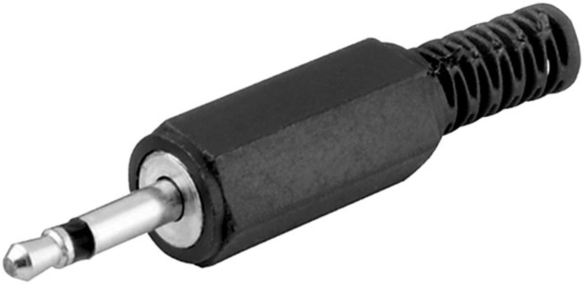 S-Impuls 3,5mm Jack (m) connector - plastic - 2-polig / mono