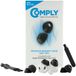 COMPLY Oordoppen van schuim voor Apple AirPods Pro Generation 1 & 2, ultiem comfort, onwankelbare pasvorm, klein, 3 paar