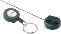 Durable Afrolmechanisme Durable 8222 met sleutelring 800mm antraciet | 10 stuks