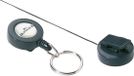 Durable Afrolmechanisme Durable 8222 met sleutelring 800mm antraciet | 10 stuks