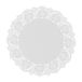 LILY COOK EA0028 Set of 20 elegant paper placemats for pastry, practical and resistant, ideal for all occasions, diameter 215 cm, white color