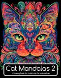 Cat Mandalas 2: Coloring Book for Adults