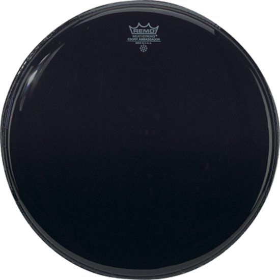 Remo Ambassador Ebony 20" Bass Drum Batter/Reso - Bass Drum Head