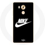 Nike Hoesje voor Huawei Mate 8 Nike Logo witte achtergrond zwart Maniacase