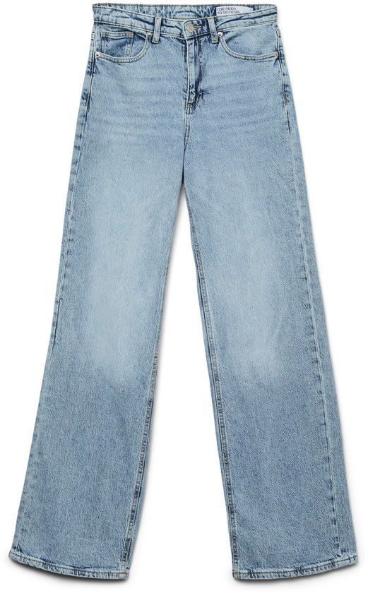 VERO MODA VMTESSA HR STRAIGHT JEANS - Light Blue Denim - W32/L32