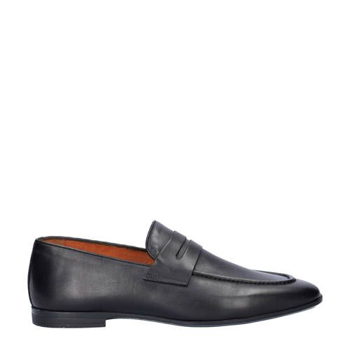 Nelson leren loafers zwart