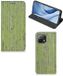 B2Ctelecom Xiaomi 11 Lite NE 5G | Mi 11 Lite Book Wallet Case Green Wood