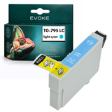 Evoke Lichtcyaan Inkt voor Epson T0795