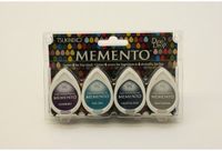 Tsukineko Memento Dew Drop Stempelkussen Dolphin Play 4pieces