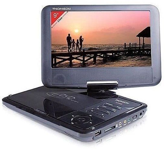Thomson THP359 Draagbare DVD-speler - 9 inch scherm - USB/SD