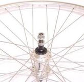 Roland achterwiel 28 vast freewh Alu AS26 zilver zink spk