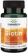 Swanson Biotine - Vitamine pour cheveux, peau et ongles - 5000 mcg - 100 capsules