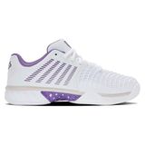 K-Swiss Dames tennisschoenen Express Light 3, white/purple haze/lunar rock, maat 41.5