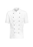 BP Gourmet 1546-400-21 kookjas 1/2 mouw - 65% polyester, 35% katoen - normale pasvorm - maat: 50 - kleur: wit