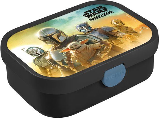 Mepal Lunchbox Campus - 750 ml - Broodtrommel met vakjes voor kinderen - Geschikt voor 4 boterhammen - Star Wars