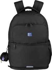 Oxford B-Out Sac à dos - 25 Litres - Compartiment pour ordinateur portable 15,6 pouces – Noir