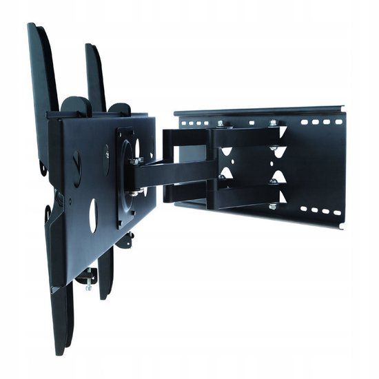 Art TV Muurbeugel - 32-60 inch - 80 kg Draagvermogen - Kantelbaar & Verstelbaar - Zwart Design