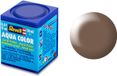 Revell Hobbyverf Acrylverf - Aqua #381 Brown - Satin - RAL8025 - Acryl - Verf potje - 18 ml