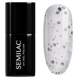 924 Semilac 924 UV nagellak Silver & White Drops 7 ml