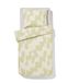 HEMA Housse de couette 140x200/220 cm Coton doux organique (vert)