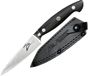Zelite Infinity by Klarstein Damastmes set, Scherp schilmes, 10,5 cm keukenmes, Japans mes voor thuis en horeca, Profi-mes scherp, Damast koksmes, Damastmes met leren etui en mozaïekklinknagels