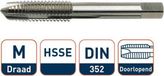 Rotec HSSE Machinetap DIN 352 M 3 x 0,5