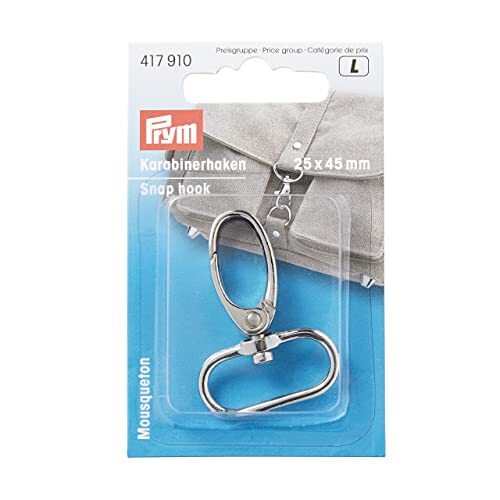 prym - Silver (25 x 40 mm) Snap Hook - 1 Stuk