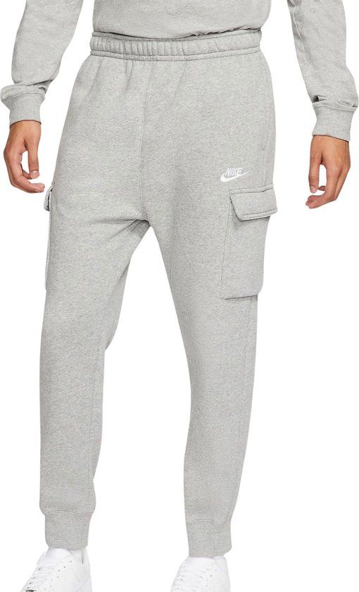 Nike Sportswear Club Fleece Cargo Broek - Mannen - Maat L - Grijs