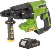 Procraft PHA40bb accu-boorhamer 20 V 2,6 J SDS plus borstelloos + 1x accu 2,0 Ah - zonder oplader