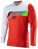 Leatt Moto 5.5 UltraWeld V23 Rood Wit Motocross Jersey - Maat S