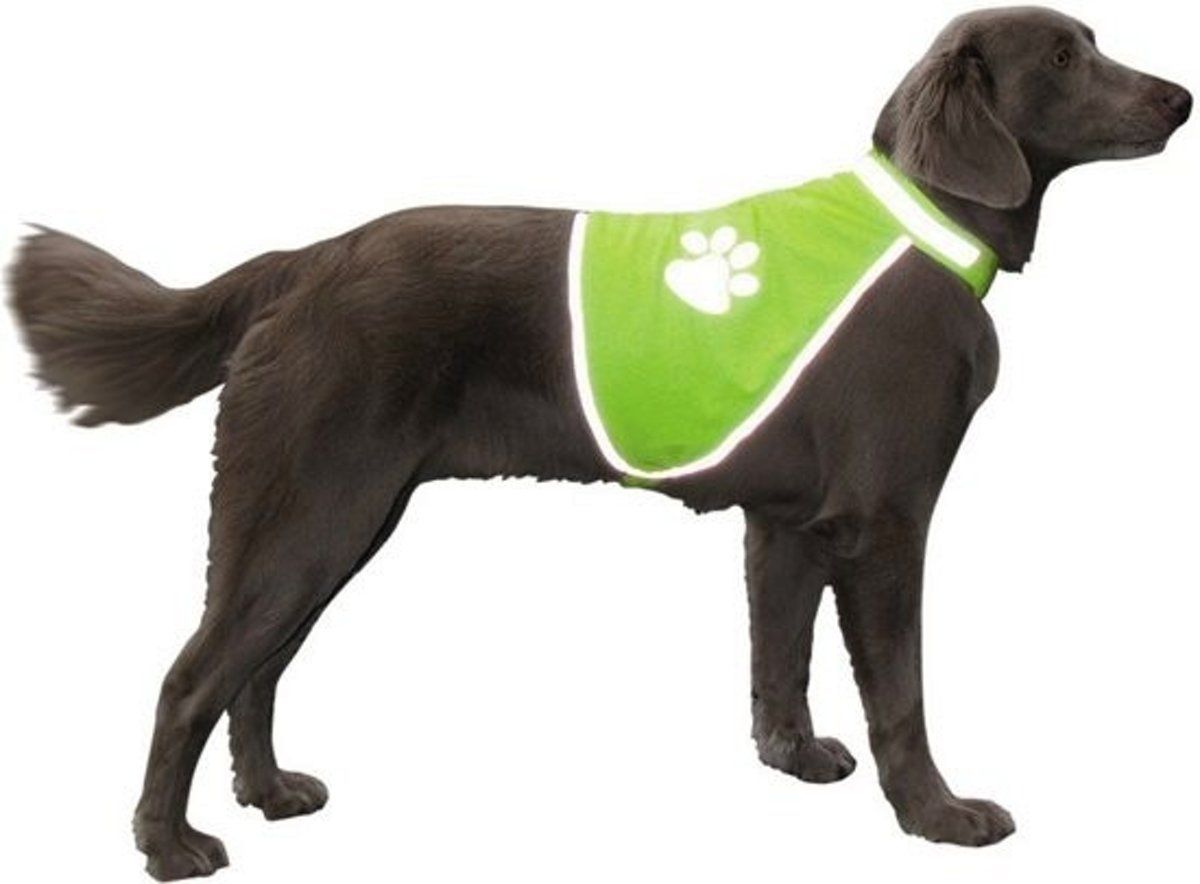 Nobby veiligheidsvest reflecterend geel borst 50 - 68 cm hals 42 - 50 cm - 1 st