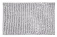 WENKO Badmat chenille, wasbaar, anti-slip mat voor een veilige stand in de badkamer, zachte hoogpolige badmat van 100% polyester, sneldrogend en hygiënisch, 50 x 80 cm, lichtgrijs