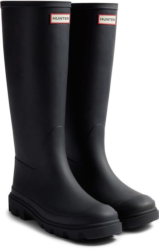 Hunter Downpour Tall Boot Unisex Regenlaarzen - Zwart
